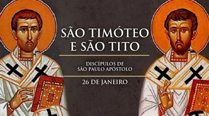 Resultado de imagem para são Timoteo e Tito