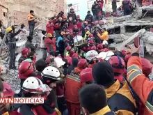 Ajuda humanitária na Turquia. Crédito: EWTN Noticias