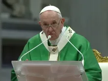 Papa Francisco na inauguração do Sínodo sobre a Sinodalidade.