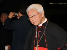 O cardeal Zen em Roma em 2014